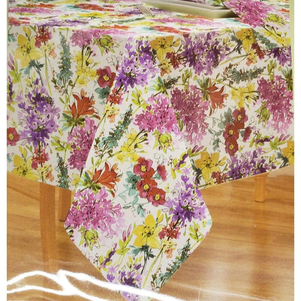 Damask Fabric Tablecloth 60